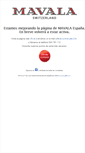 Mobile Screenshot of mavala.es